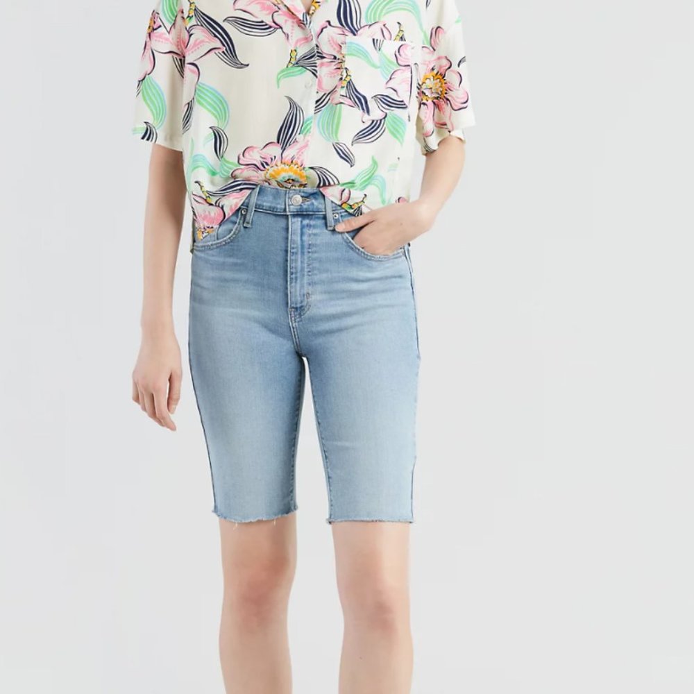 Levi's Mile high Bike Shorts Jeans